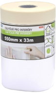 Mako CQ Interior Masking Film with Tape 550mm × 33m - Covering Film
