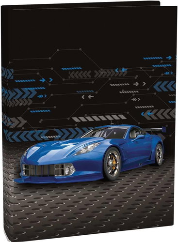 A4 Style Best car - School Folder - Main image