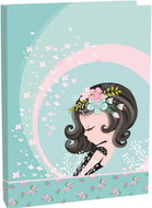 A4 Style Cute girl - School Folder