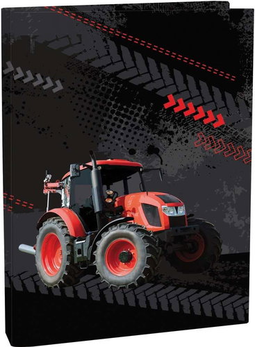 A4 Style Tractor - School Folder - Main image