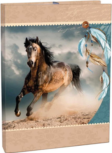 A4 Stil Wild horse - School Folder - Main image