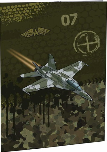 A4 Style Air Force - School Folder - Main image