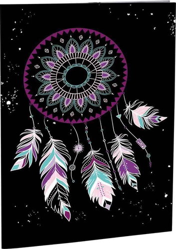 A4 Style Mandala - School Folder - Main image