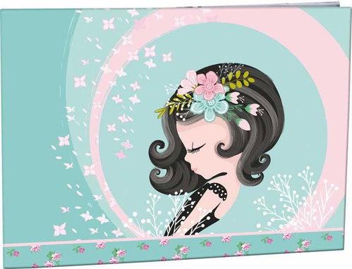 STIL Cute girl, 25 x 18 cm - Desky na sešity - Main image