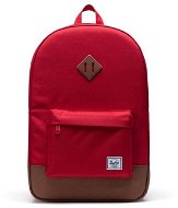 HERSCHEL Heritage Red/Saddle Brown - City Backpack