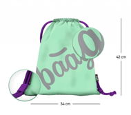 BAAGL Bag Skate Mint - Backpack