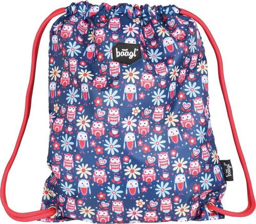 Baagl Happy OwlsI - Drawstring Bag - Main image
