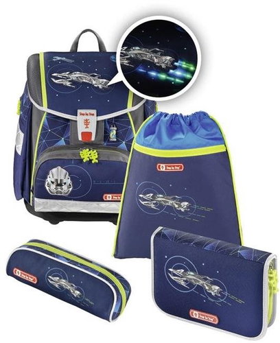 4-Piece Step by Step Flash Flash Space Pirate, AGR - School Set - Main image