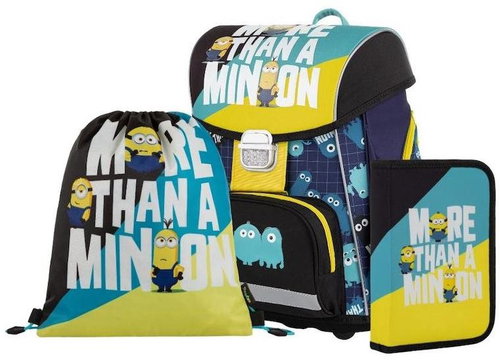 3-piece Oxybag PREMIUM Minions 2 - School Set - Main image