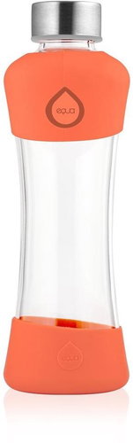 EQUA Squeeze Active Tangerine 550 ml - Drinking Bottle - Main image