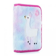 Oxybag 2 chlopně plyšový efekt Lama - Pencil Case