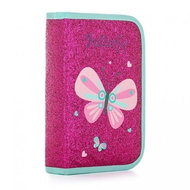 Oxybag 2 chlopně třpytivý efekt Motýl - Pencil Case