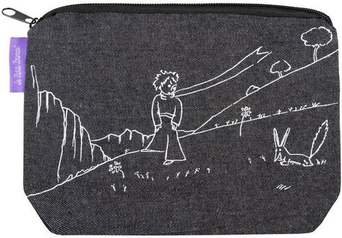 BAAGL Denim Etui The Little Prince (Le Petit Prince) - Black - School Case - Main image