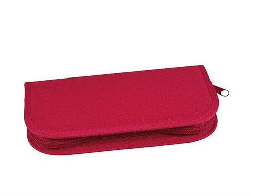 Stil solid colour L - 10 rubber bands red - School Case - Main image