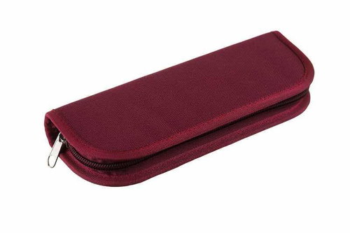 Stil solid colour M - 8 rubber burgundy - School Case - Main image