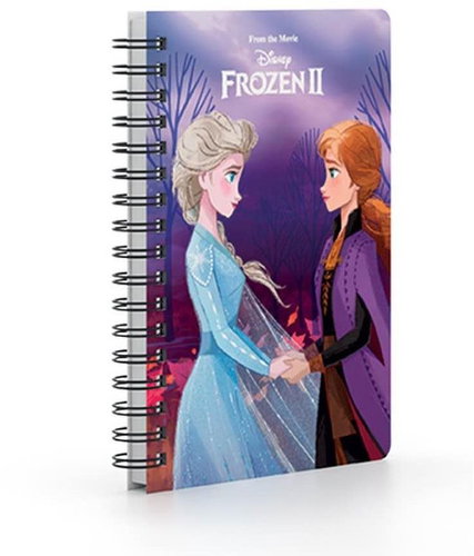 Twin wire A6 Soft Frozen 2 (PP cardboard) Frozen II - Notepad - Main image