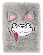 BAAGL Doggie, plyšový, A5 - Zápisník