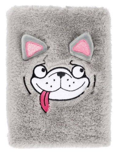 BAAGL Doggie, plyšový, A5 - Zápisník - Main image