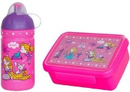 Healthy Bottle® 0,5l and Healthy Snack World of Princesses - Snack Box