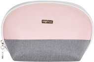 round Grey salmon - Make-up Bag