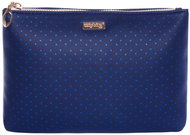 Flat Blue Triangles - Make-up Bag