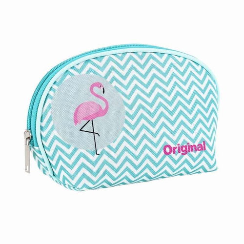 Cosmetic oval Albi - Flamingo - Make-up Bag - Main image