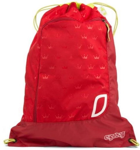 Ergobag - Red with crowns - Drawstring Bag - Main image