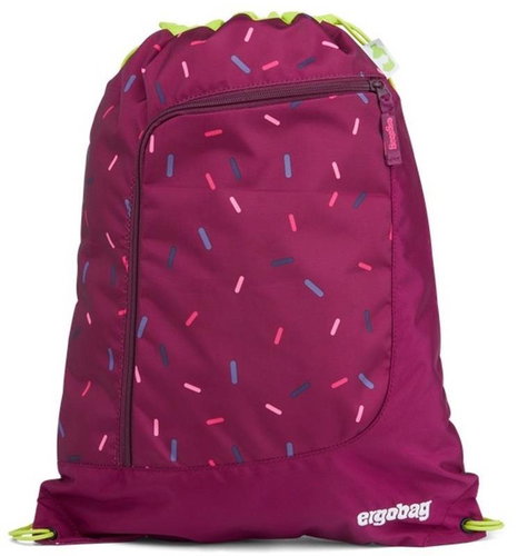 Ergobag Violet Confetti - Drawstring Bag - Main image
