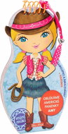 Dress up American Dolls AMY - colouring pages - Colouring Book