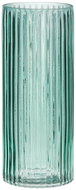 Maku Striped glass vase, 29,5 cm, green - Vase
