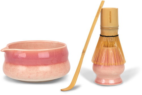 Malumo Matcha set coral - Matcha Set - Main image