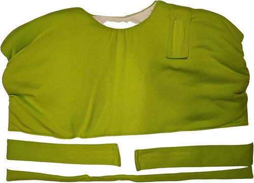 Priessnitzuv shoulder chest wrap S/M green 1599 - Priessnitz Wrap - Main image