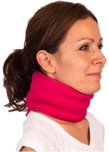 Priessnitzuv neck wrap for adults 45-55/9 cm pink - Priessnitz Wrap - Main image