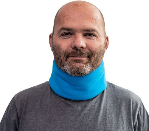 Priessnitzuv neck wrap for adults 45-55/9 cm blue - Priessnitz Wrap - Main image