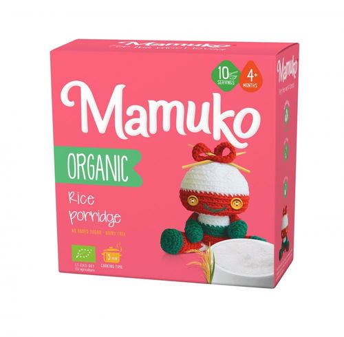 Mamuko Dětská bio kaše rýže 200 g - Nemléčná kaše - Hlavní obrázek