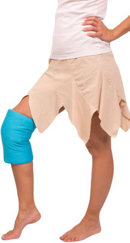 Priessnitz knee and elbow wrap, 65-80/33cm, blue - Priessnitz Wrap - Main image