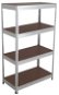 MANUTAN Basic, 176 x 150 x 30 cm, 175 kg / shelf, 4 chipboard shelves, galvanized - Shelf