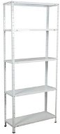 MANUTAN, basic 180 x 75 x 30 cm, 150 kg, 5 shelves, white - Shelf