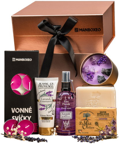 Manboxeo Cosmetic set Giftboxeo for woman - lavender - Cosmetic Gift Set - Main image