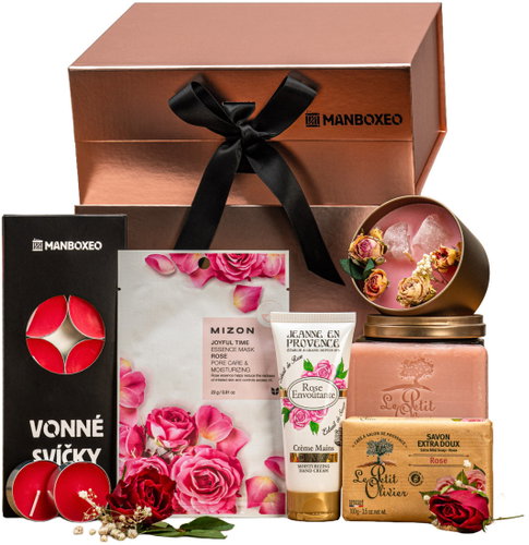 Manboxeo Cosmetic set Giftboxeo for woman - rose - Cosmetic Gift Set - Main image