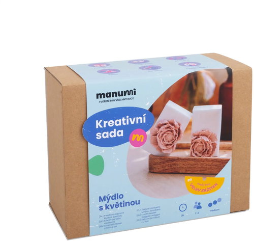 Manumi Creative soap making kit with flower - Soap Making for Kids - Main image