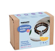 Manumi Creative set for making a bracelet made of minerals with zodiac sign Leo - Jewellery Making Set