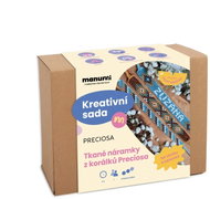 Manumi Kreativní sada na výrobu tkaných náramků z korálků Preciosa - Creative Kit
