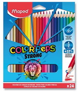 Maped Color Peps Strong 24 ks, bezdřevé - Coloured Pencils