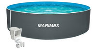 MARIMEX Bazén s konstrukcí Orlando 3,05 × 0,91 m fólie, skimmer - motiv ŠEDÝ - Pool