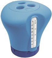 MARIMEX Float for Chlorine with Thermometer - Blue - Pool Floating Dispenser
