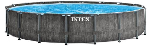 MARIMEX Florida Premium Greywood PRISM 5,49x1,22m + Filtration and Accessories - Pool - Main image