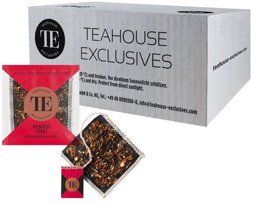 Market Grounds TE Luxury Tea Bag 100 Spiced Chai Main image Market Grounds TE Luxury Tea Bag 100 Spiced Chai - Tea - Main image
