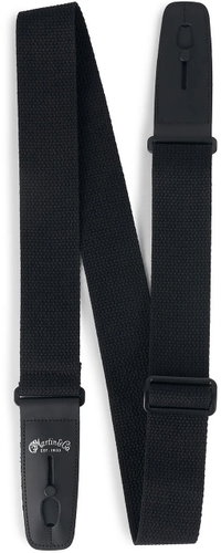 Martin Strap Cotton Black Lockit - Popruh na kytaru - Hlavní obrázek