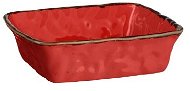 Mäser Auflaufform quadratisch 23,5x23,5x6,5 cm, rot BEL TEMPO - Auflaufform